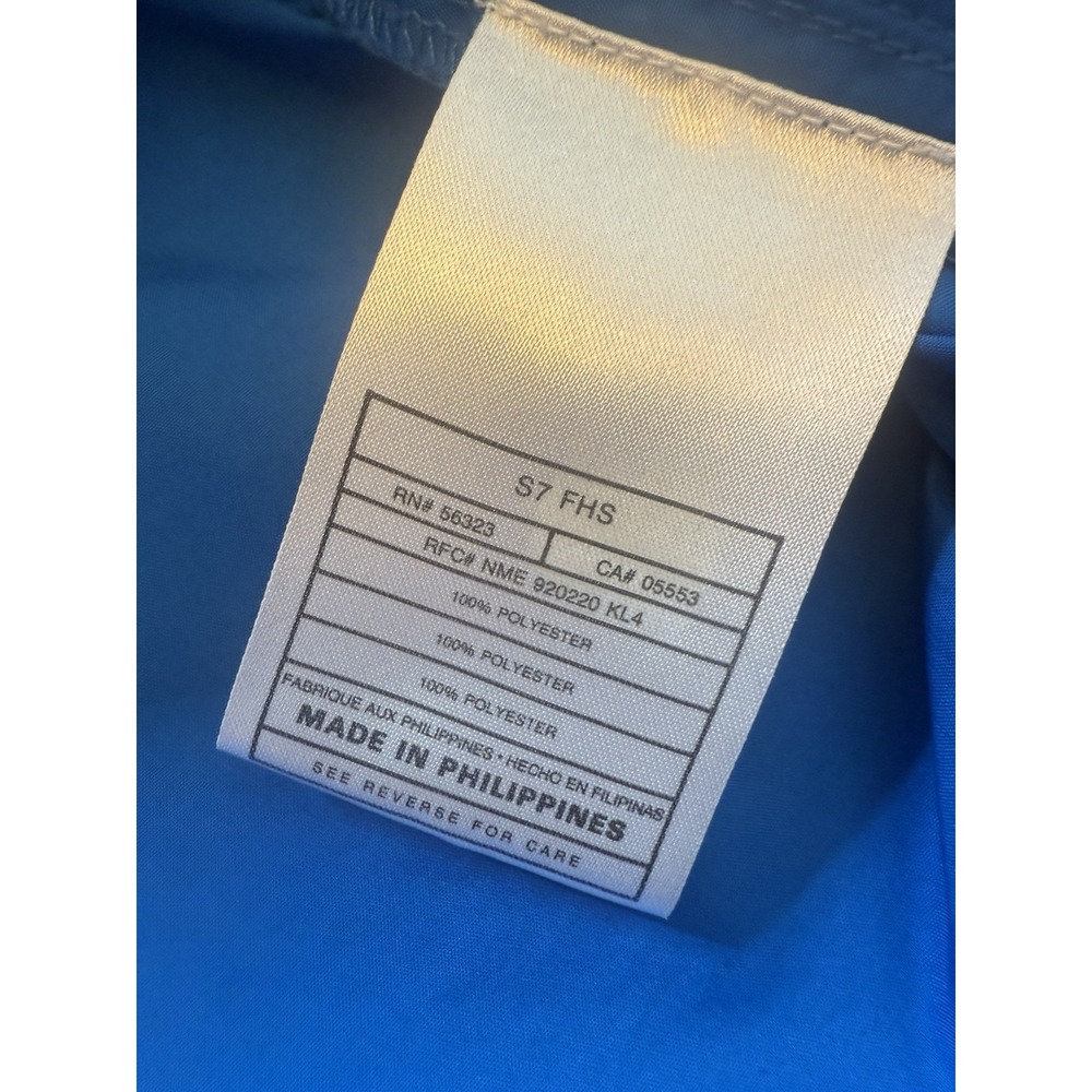 Nike Pullover Athletic Royal Blue & Black Windbreaker 1/2 zip. Poly. Mens. XL‎ - Picture 9 of 11